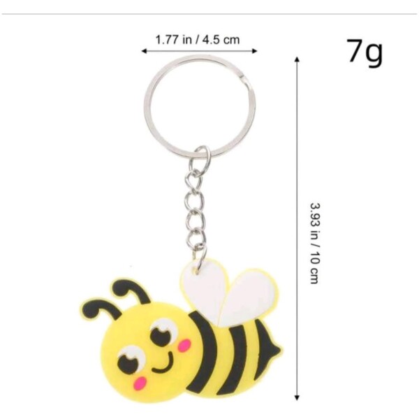 Bee-Shaped Key Charm – Cute and Stylish Accessory for Bee Lovers