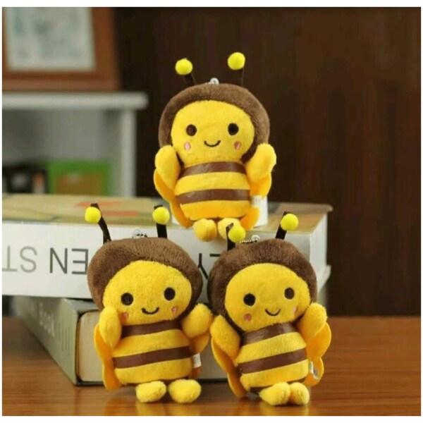 Plush Bee Toy – Soft and Cuddly for Honey Lovers - Image 3